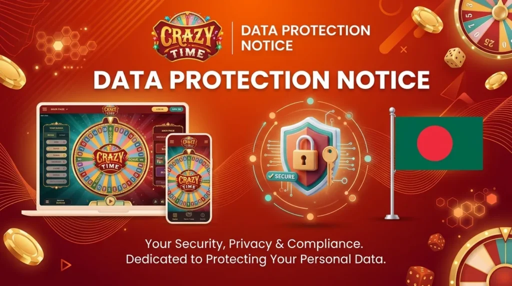 Crazy Time understand how your information is protected while you play!