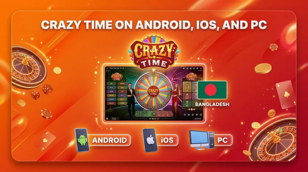 Download the Crazy Time app today and enjoy seamless live casino action right at your fingertips!